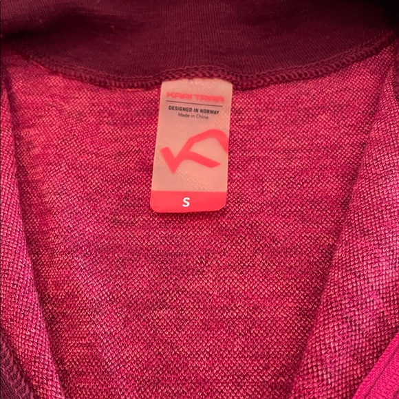 Kari Traa Rose Half-Zip Base Layer, 100% Merino woo - Picture 3 of 6